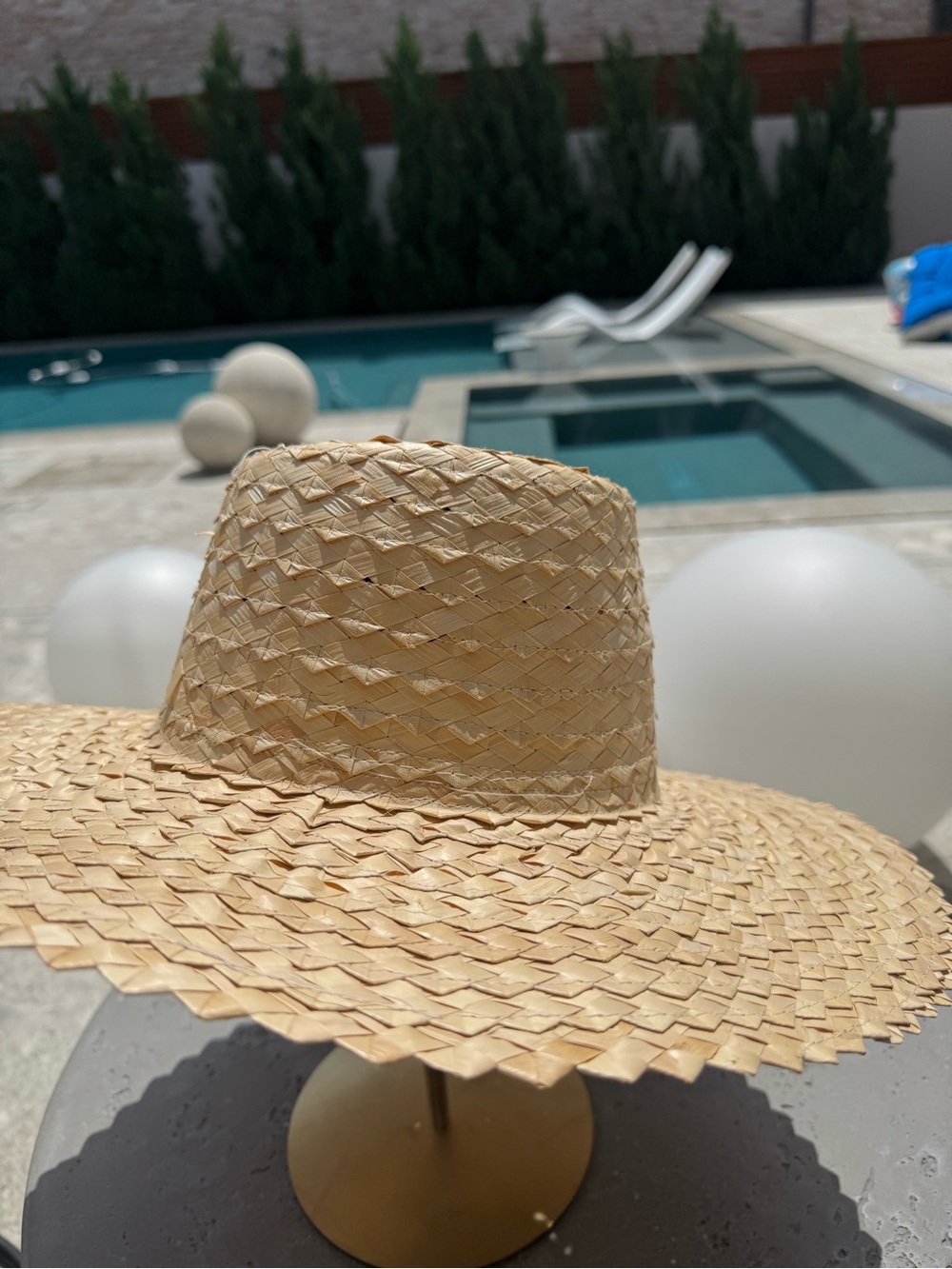 Reinhard Plank Natural Straw Sun Hat - Wide Brim - Picture 5 of 8